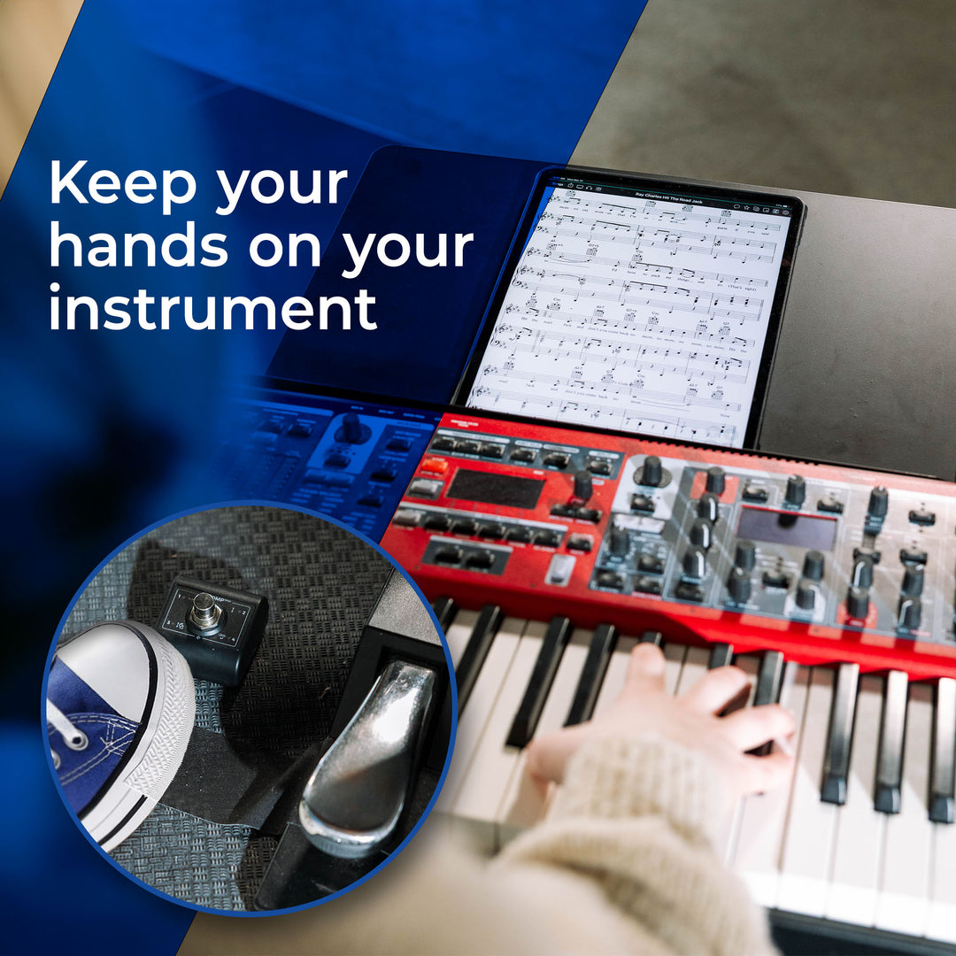 STOMP Mini Bluetooth Page Turner & App Controller – Coda