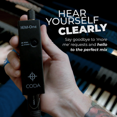 Wired In-Ear Monitor Headphone Amplifier (Single Channel)