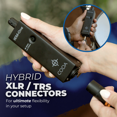 Wired In-Ear Monitor Headphone Amplifier (Single Channel)