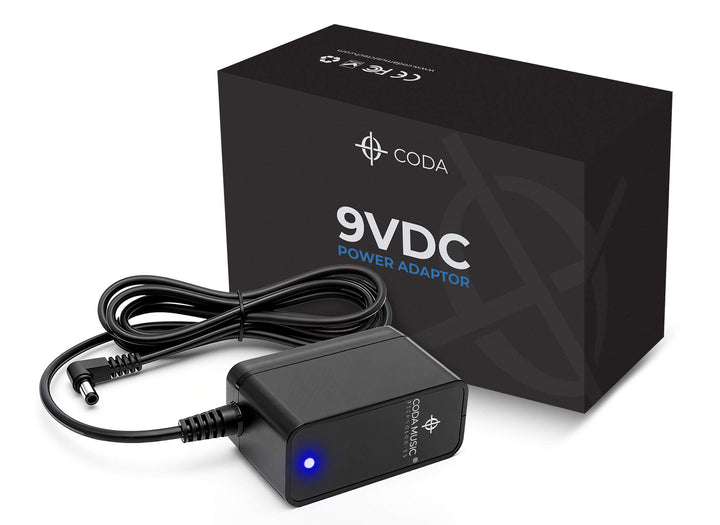 9 Volt Power Supply | Regulated Power Adapter by Coda Music Tech