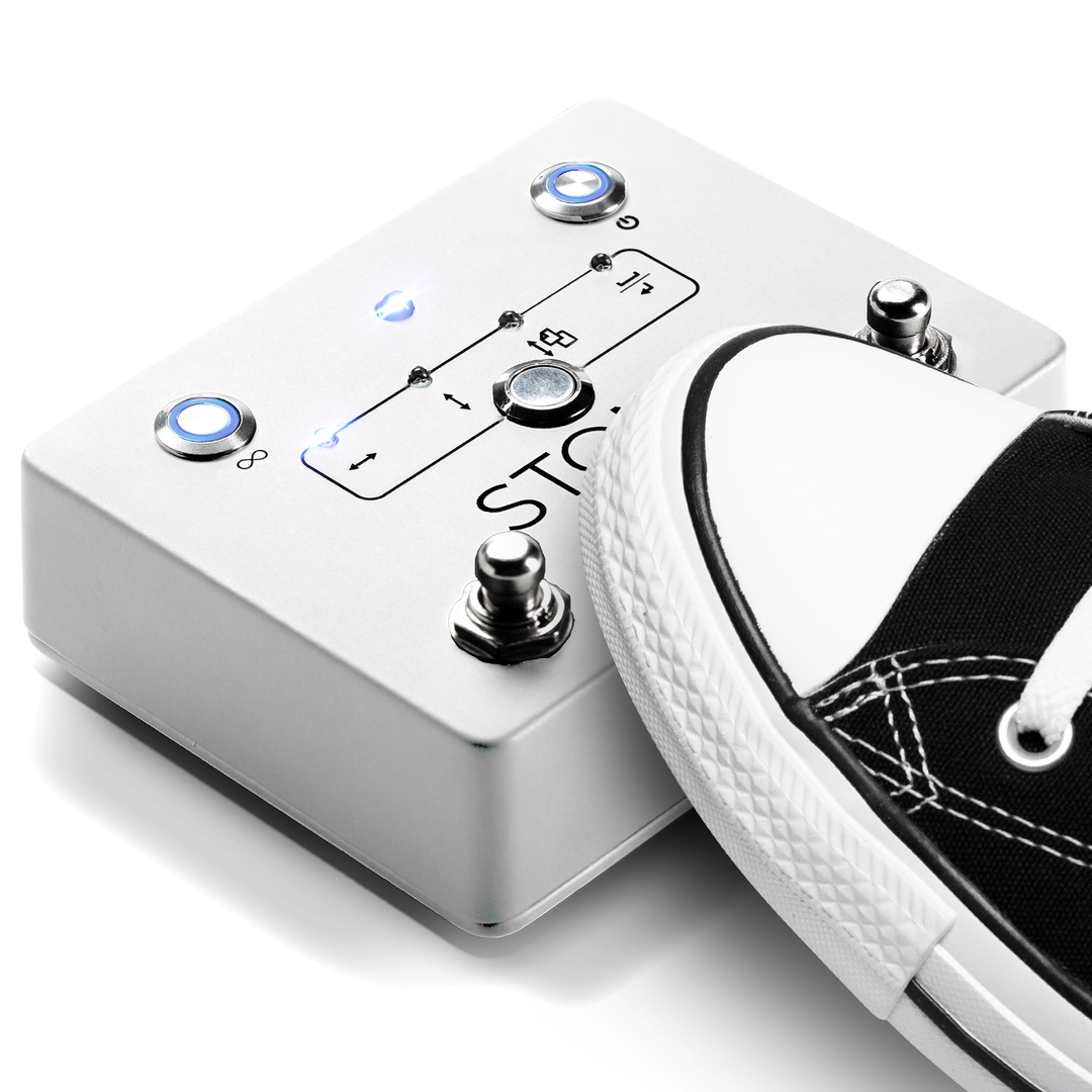 bluetooth page turner pedal STOMP Bluetooth Page Turner Pedal