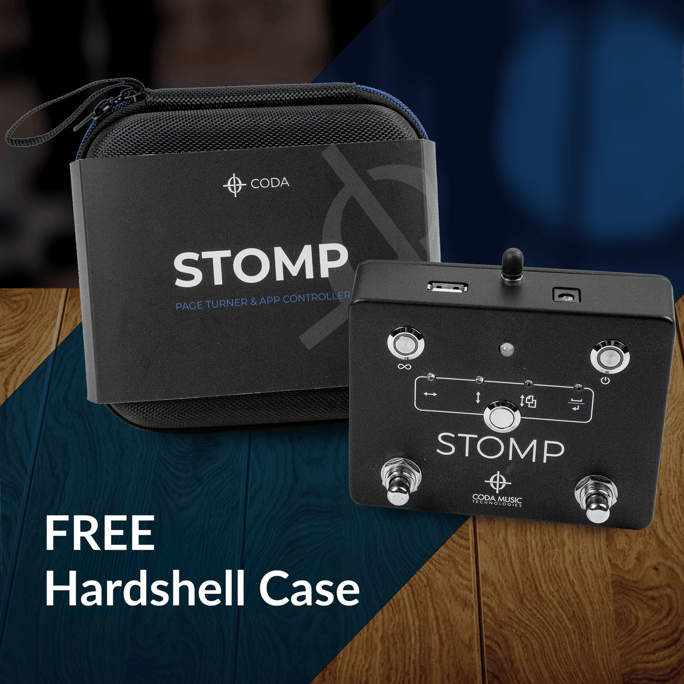 STOMP Bluetooth Controller w/Free Hardshell Case & Power Supply