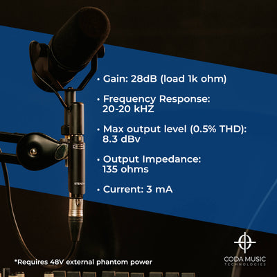 MB-Stealth In-Line Microphone Preamp Booster