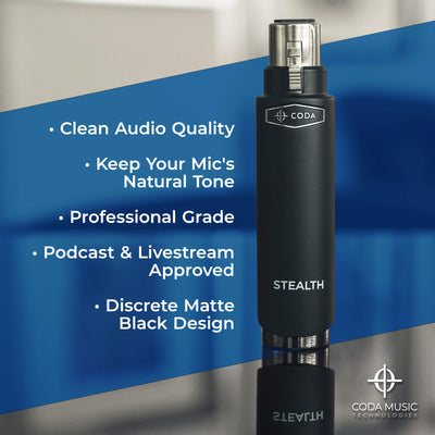 MB-Stealth In-Line Microphone Preamp Booster